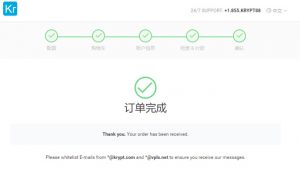 付款成功页面